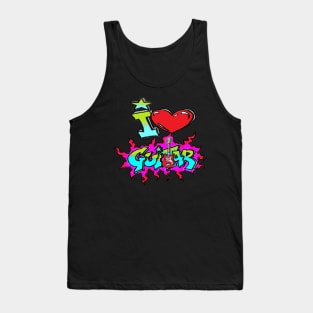 i heart guitar Tank Top